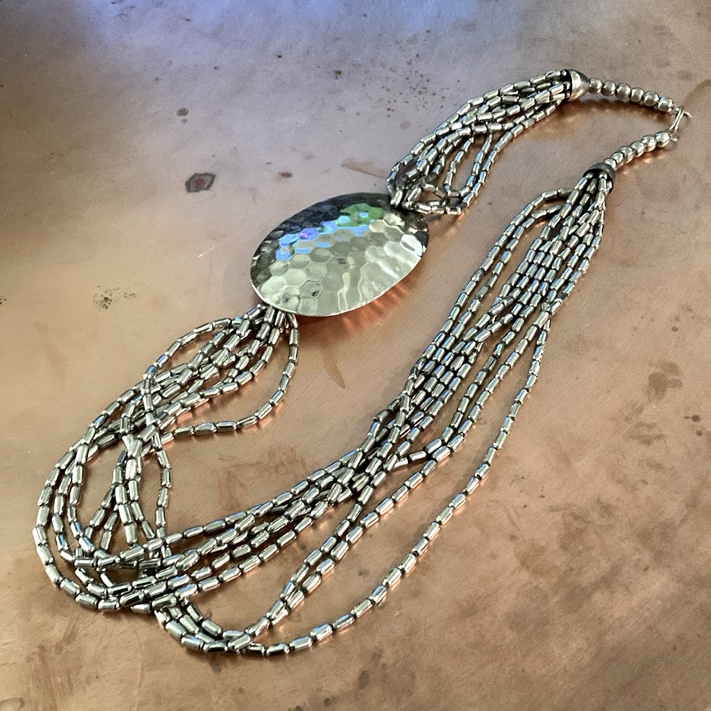 Vintage Silver multi-strand Necklace